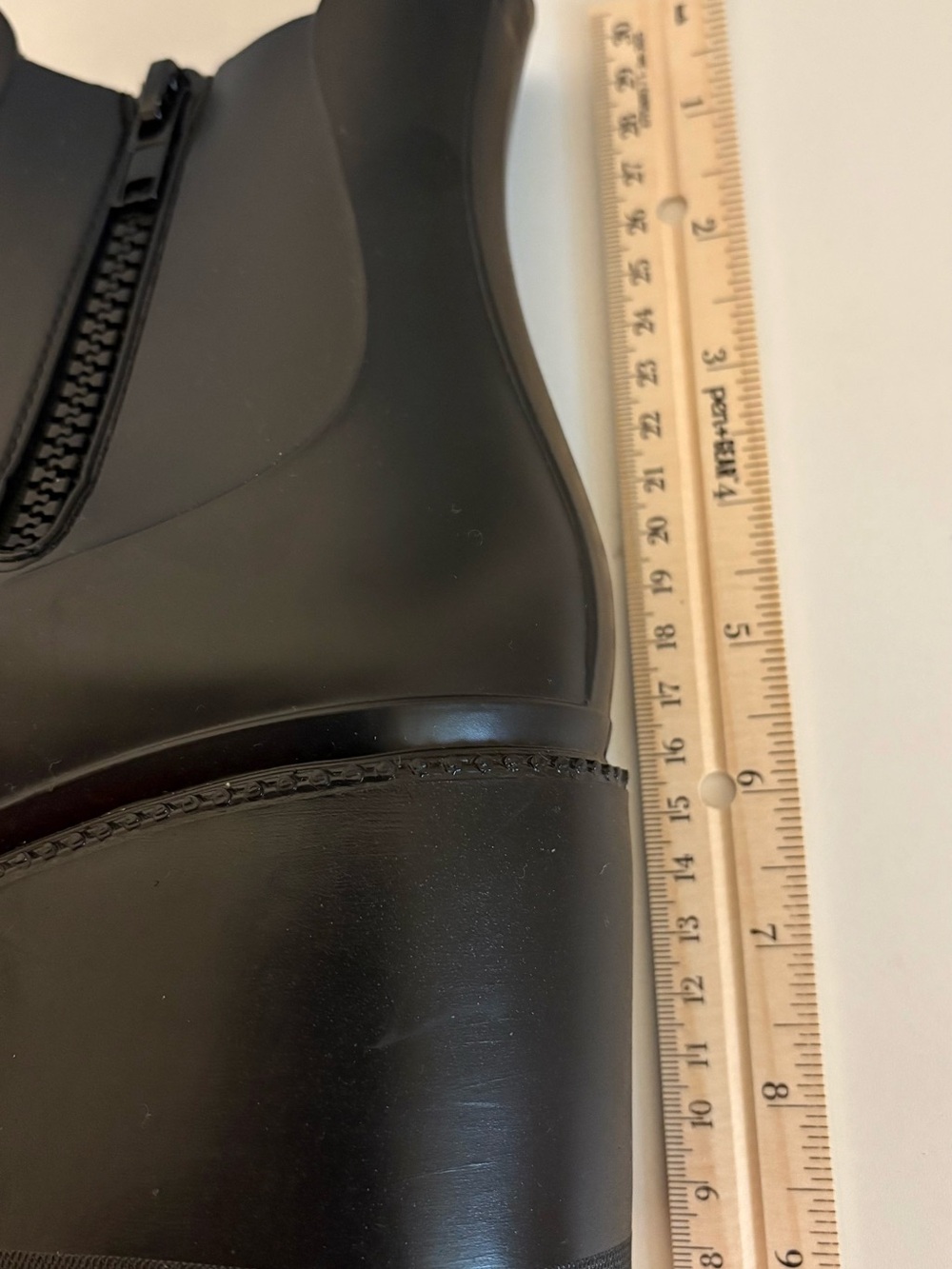 INC Black Block-Heel Chelsea Ankle Boots - Picture 7 of 9